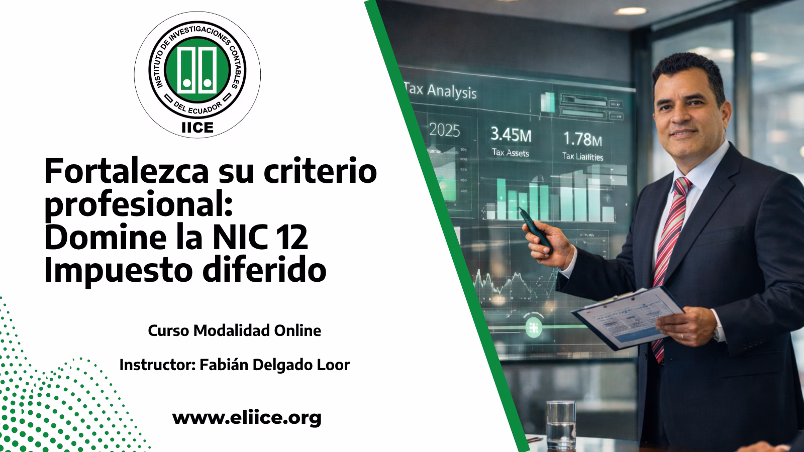 De la norma a la práctica: domine NIC 12, evite errores críticos y fortalezca su criterio profesional